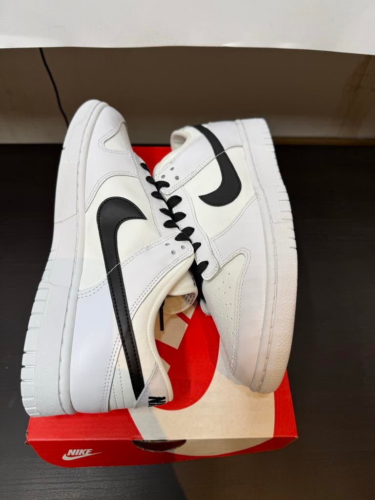 Nike Dunk Low Reverse Panda 41, Kleding | Heren, Schoenen, Wit, Nieuw, Ophalen of Verzenden, Sneakers of Gympen