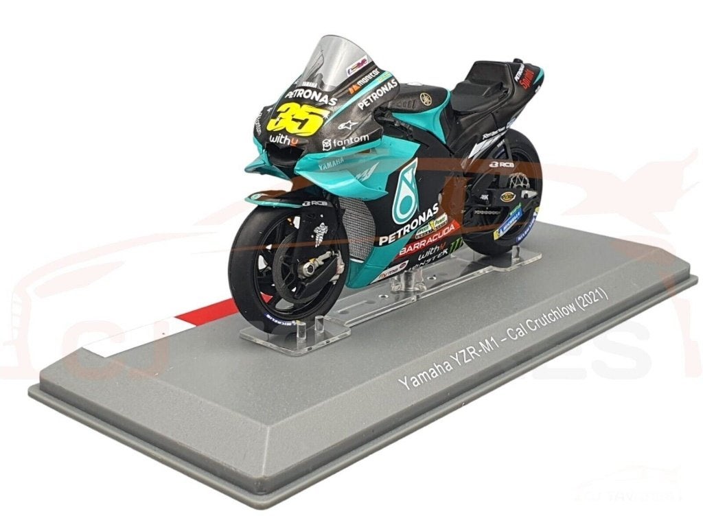 Cal Crutchlow Petronas Yamaha YZR-M1 2021 1:18, Hobby en Vrije tijd, Serviceclientele@altaya.be, Nieuw, Ophalen of Verzenden, Motor