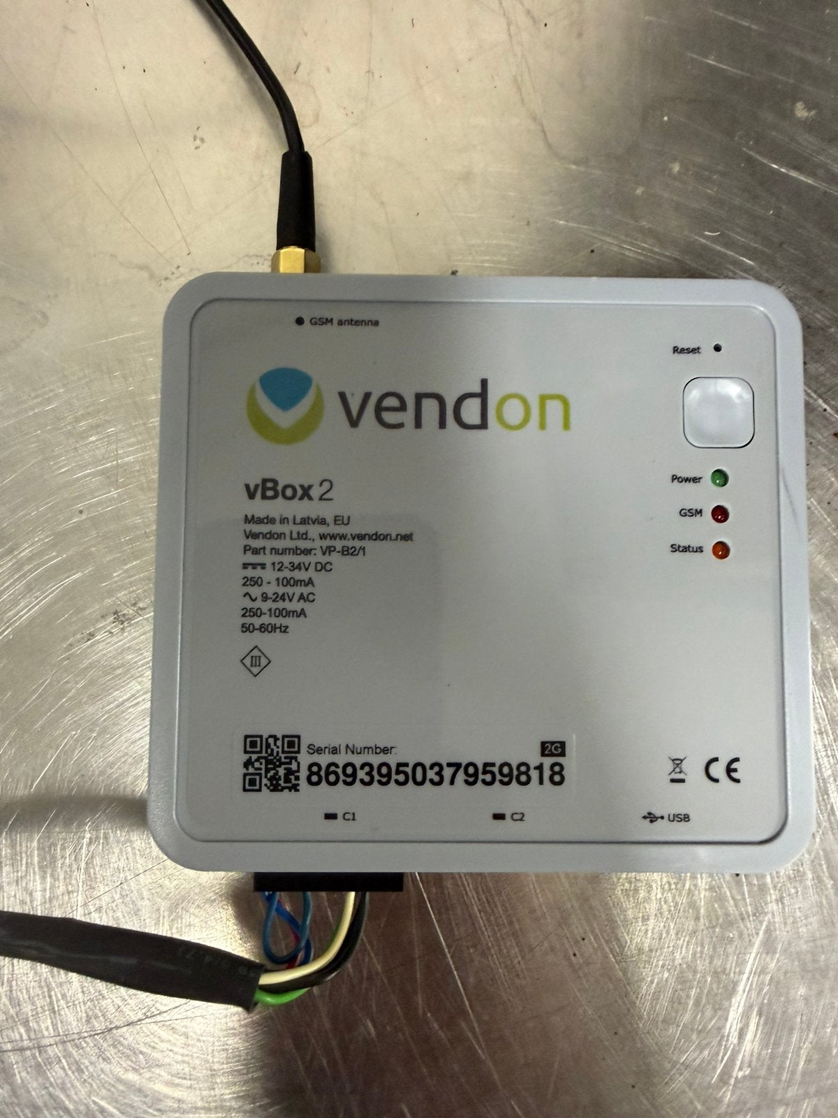 Vendon vBox 2G Telemetrie Module incl. antenne en bekabeling, Witgoed en Apparatuur, Koffiezetapparaten, 10 kopjes of meer, Ophalen of Verzenden