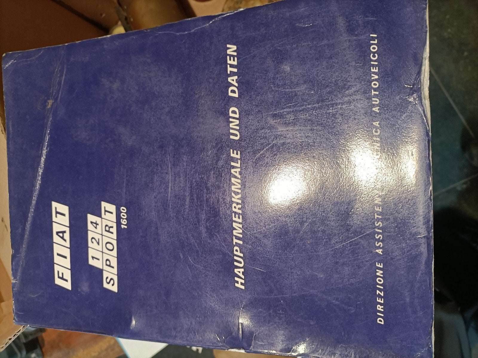 fiat 124 sport spider werkplaats handboek, Ophalen, Overige merken