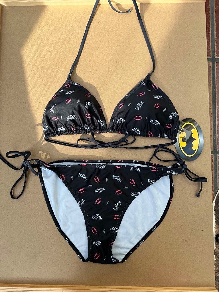 Bikini van Batman Maat XXL zie foto NIEUW, Blauw, Nieuw, Badpak, Ophalen of Verzenden