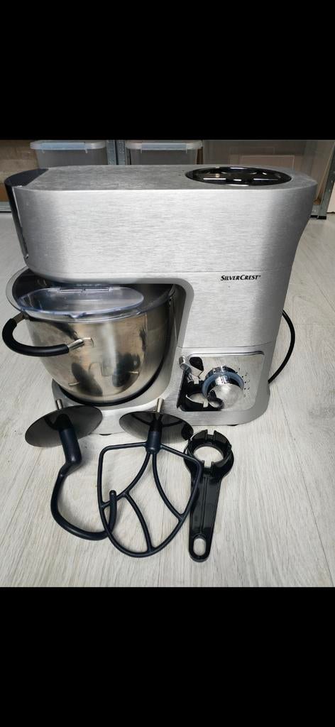 Silvercrest deegmachine, Witgoed en Apparatuur, Keukenmixers, 4 liter of meer, Ophalen of Verzenden, 3 snelheden of meer