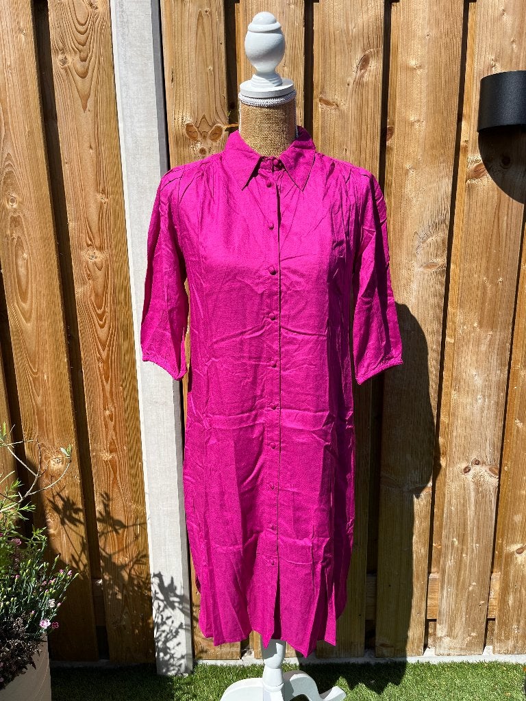 gloednieuwe roze blouse jurk Shoeby mt.M, Maat 38/40 (M), Nieuw, Ophalen of Verzenden, Boven de knie