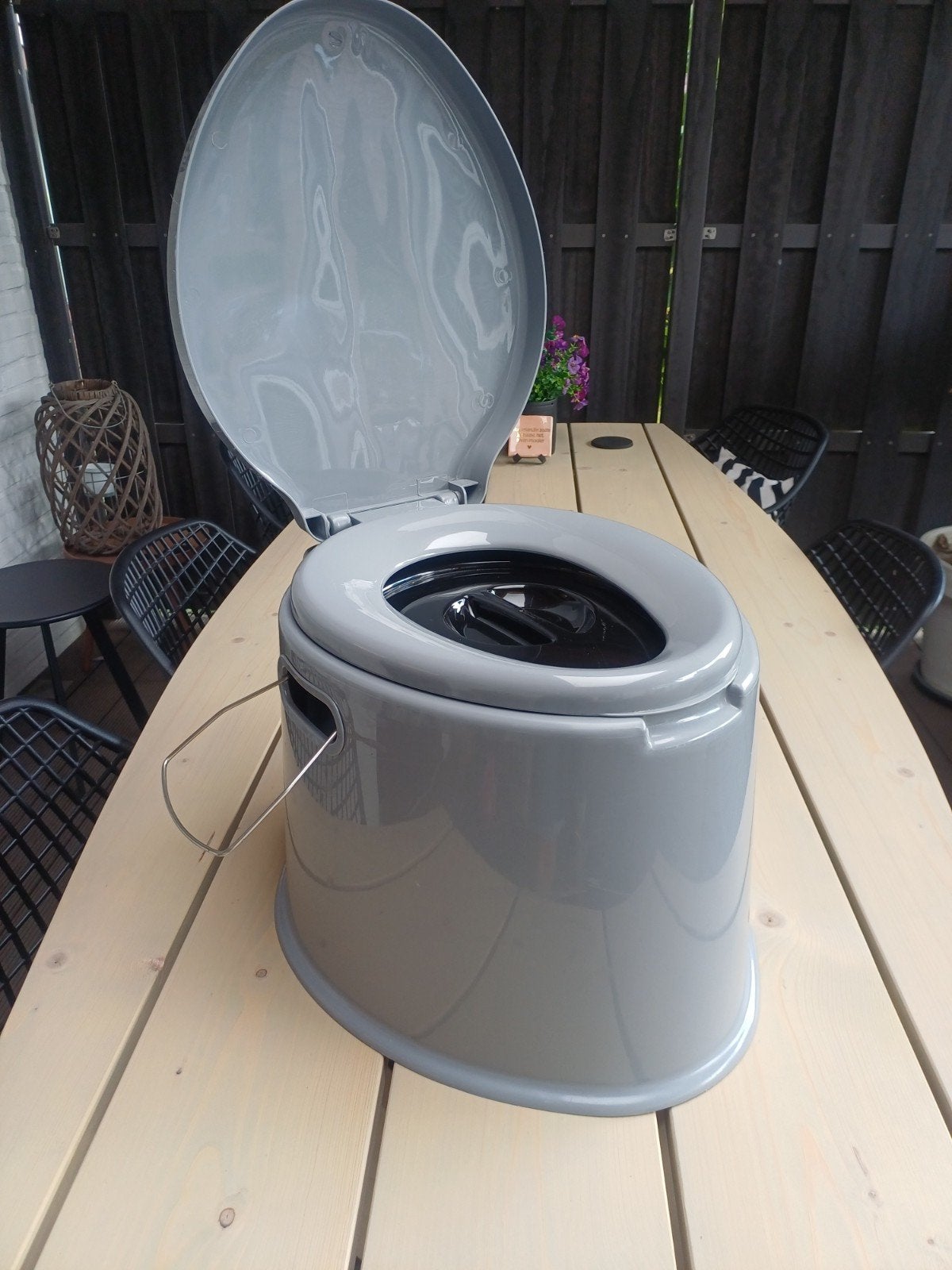 Bo-Camp Camping Toilet - Draagbaar en Compact, Caravans en Kamperen, Ophalen, Zo goed als nieuw