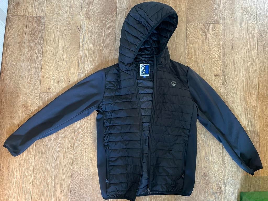 zomerjas tussenjas Jack&Jones, Kinderen en Baby's, Kinderkleding | Maat 152, Gebruikt, Ophalen of Verzenden, Jas, Jongen