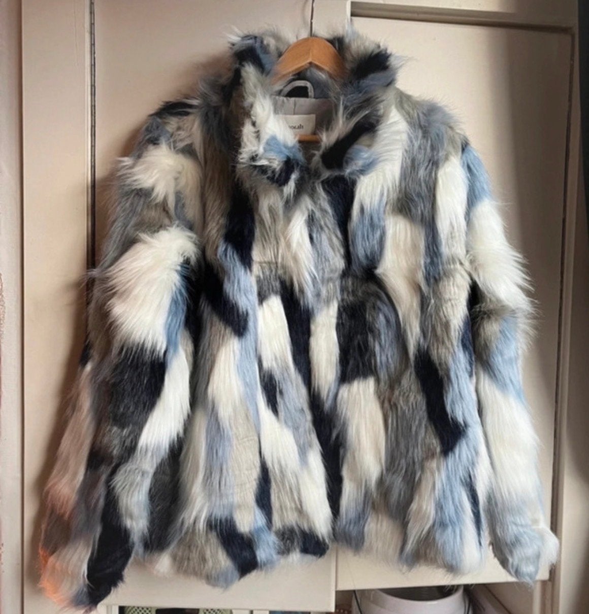 Jas Norah Nieuw Maat 44, Kleding | Dames, Jassen | Winter, Ophalen of Verzenden, Nieuw, Maat 42/44 (L), Blauw