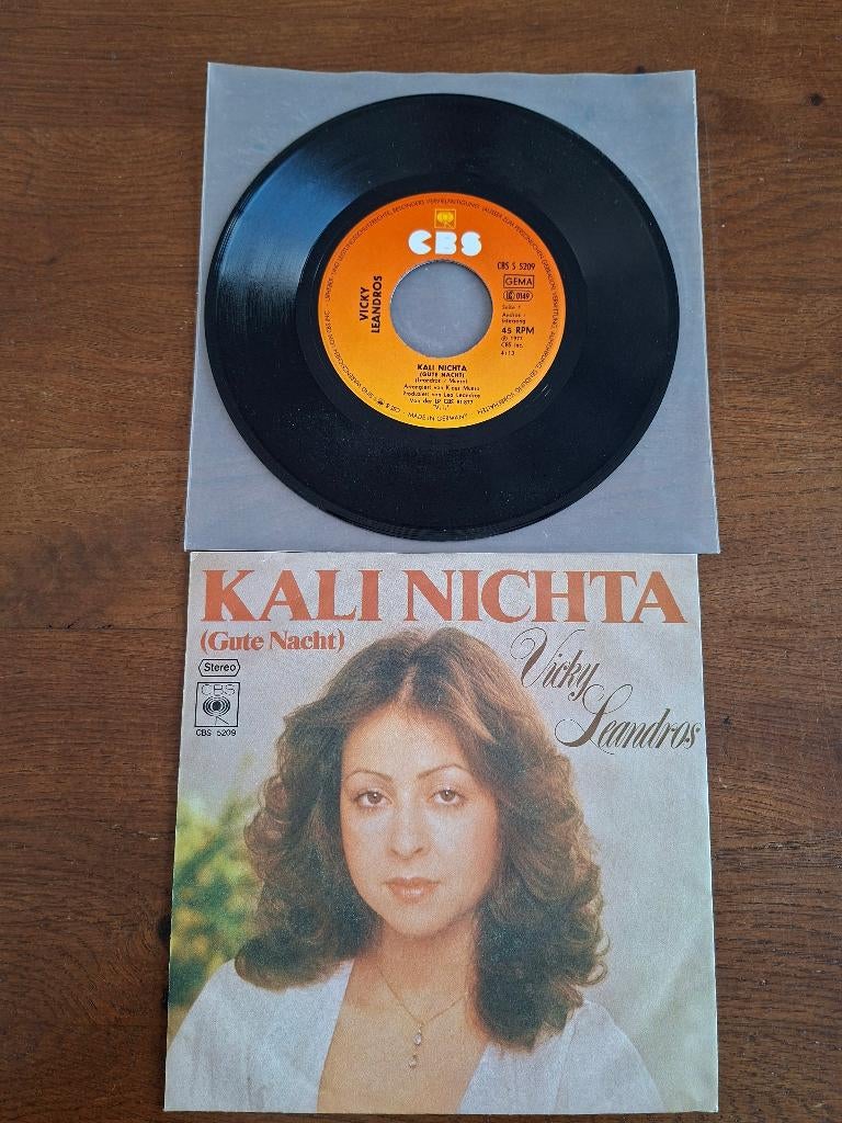 Vicky Leandros,kali.Nichta, Ophalen of Verzenden, Zo goed als nieuw, 7 inch