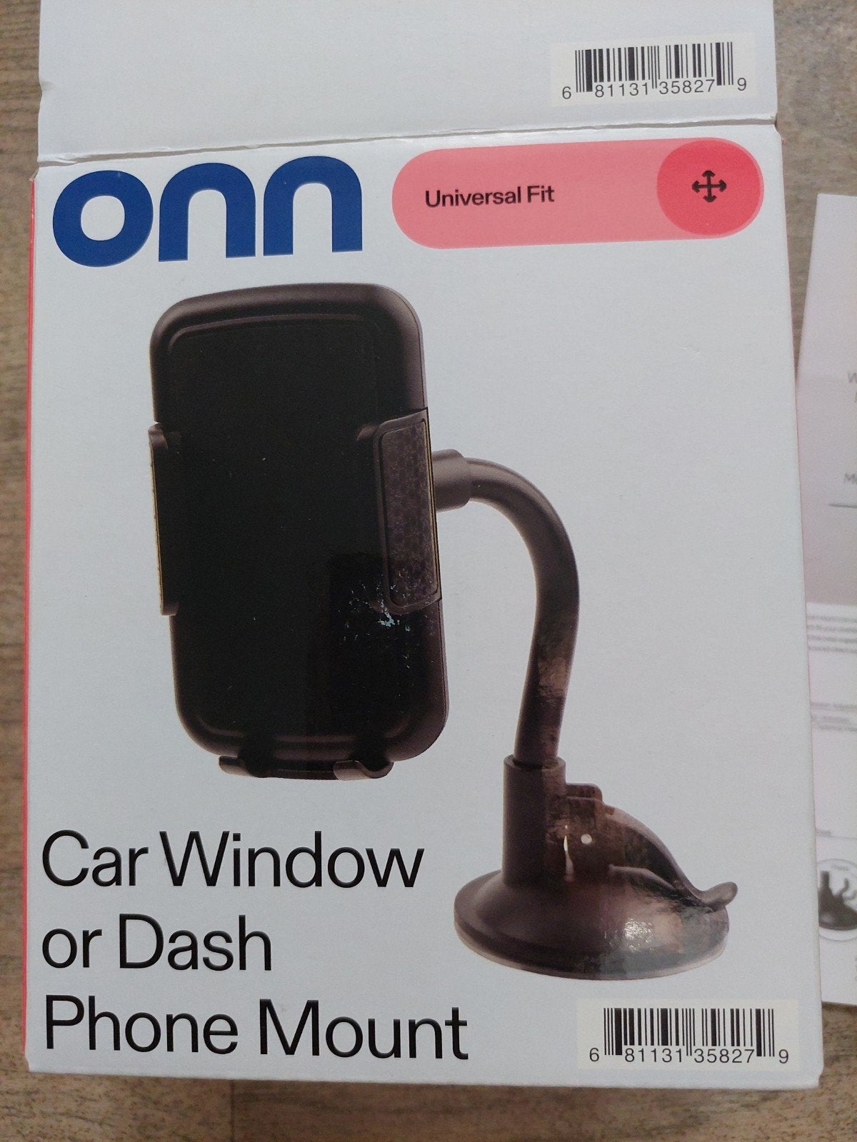 Onn autohouder voor telefoon - raam of dashboard, Ophalen of Verzenden, Zo goed als nieuw, Auto