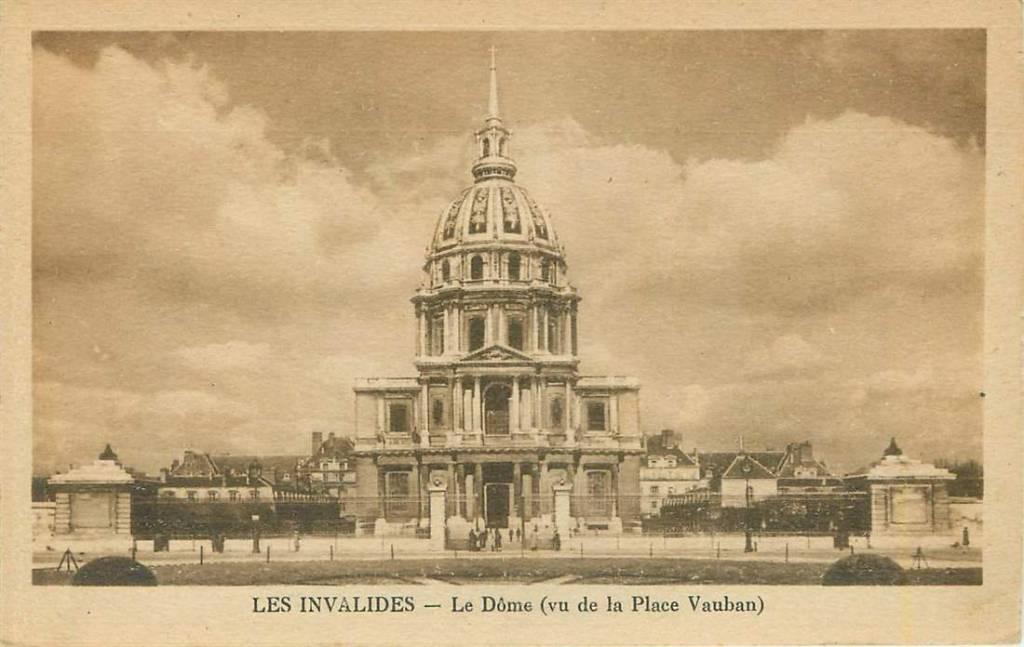 381-474-021 Paris Les Invalides Le Dome, Verzenden, Voor 1920, Frankrijk