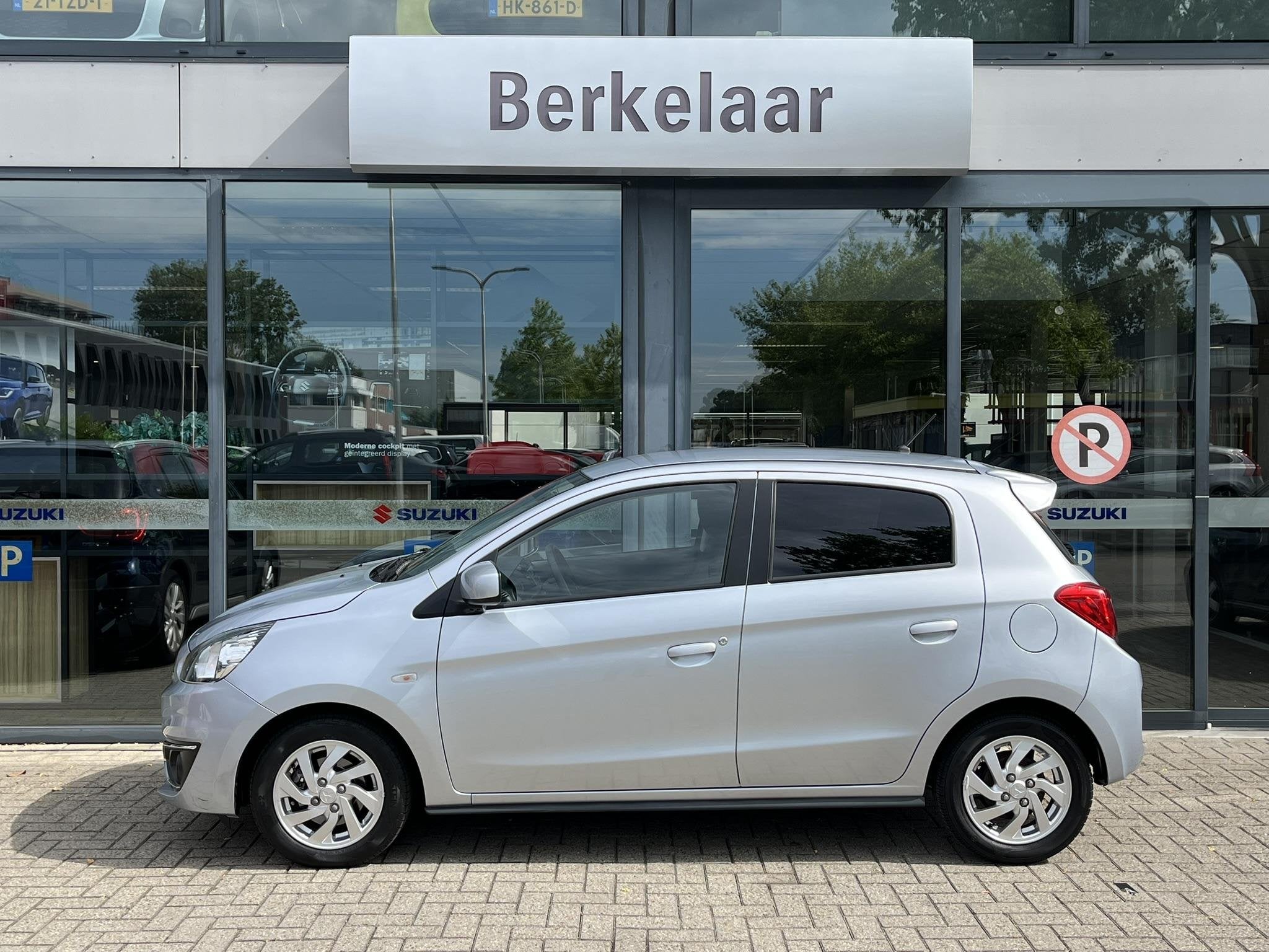 Mitsubishi Space Star 1.0 Intense Automaat | Airco | Bluetoo, Auto's, Mitsubishi, Stof, Gebruikt, Euro 6, 840 kg