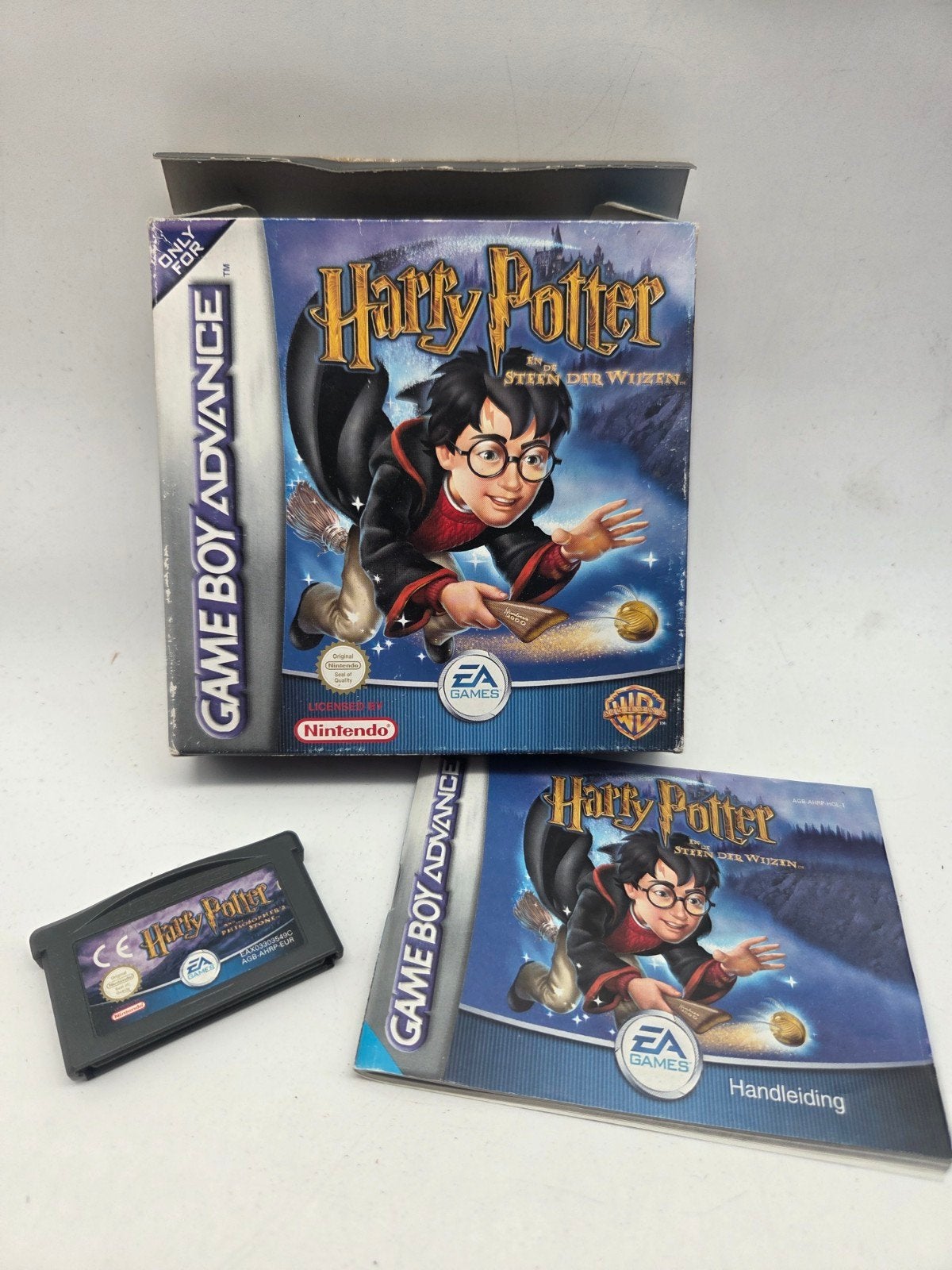 Harry Potter en de Steen der Wijzen Game Boy Advance, Avontuur en Actie, Gebruikt, Electronic Arts, 1 speler