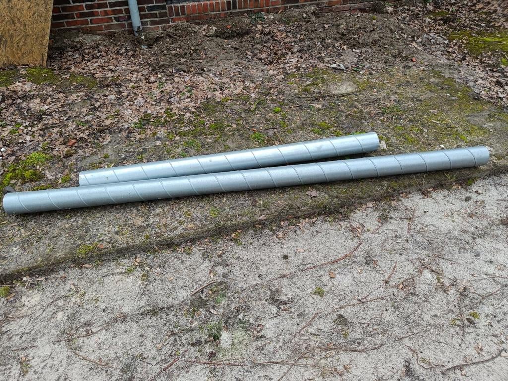 Spiralo buis 100 mm. Ventilatie buis, Ophalen, Pvc, 6 meter of meer, Overige typen