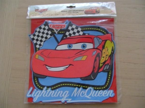 CARS foam muur decoratie sticker *~~nieuw~~*, Verzenden, Nieuw, Wanddecoratie