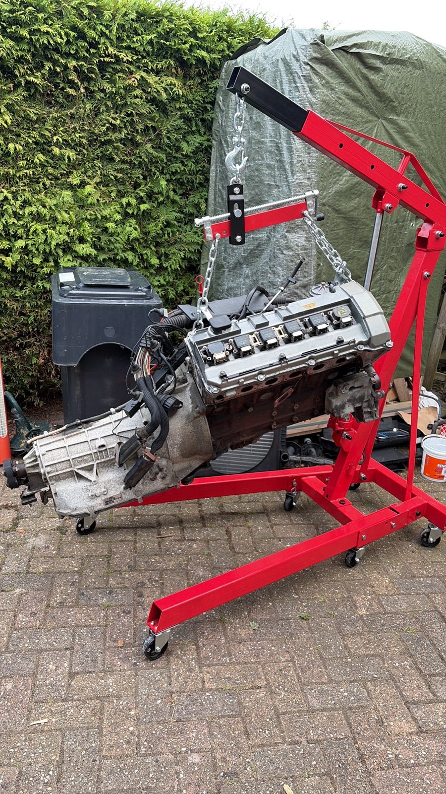 E36 320i M50B20 ( non vanos 206S1 ) + ZF 5hp18 147.649km, Ophalen, Gebruikt, BMW