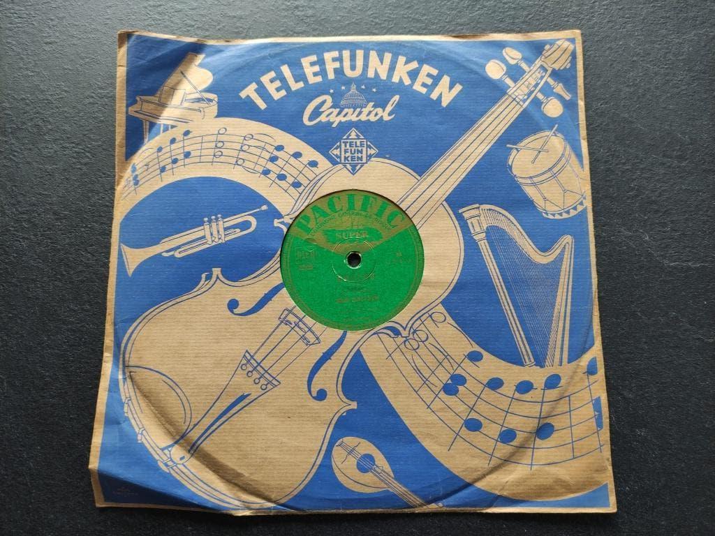Bakelieten plaat Telefunken Ken Griffin, Ophalen of Verzenden, Zo goed als nieuw, 12 inch