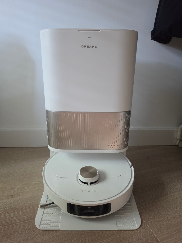 Dreame L40 Ultra robotstofzuiger + basisstation, Gebruikt, Dreame, Stille werking, Robotstofzuiger