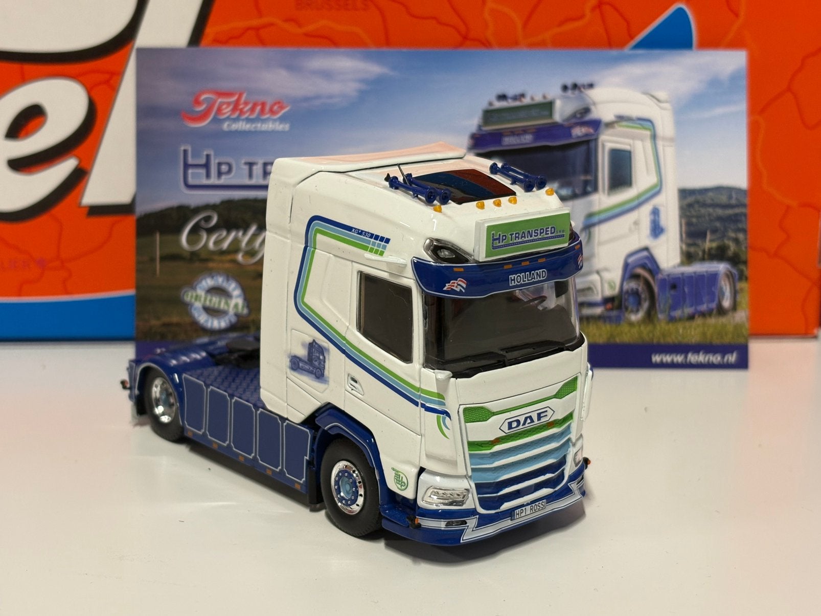 Tekno Transped Daf Xg, Ophalen of Verzenden, Zo goed als nieuw, Bus of Vrachtwagen, Tekno