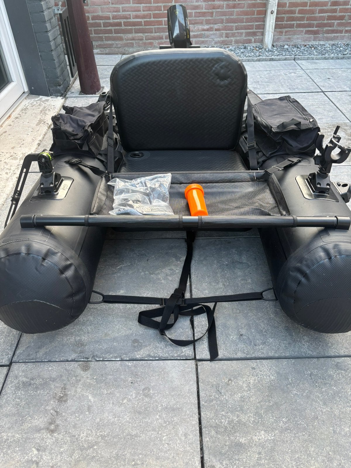 Bellyboat Raptor 180CM carbonlook, Ophalen, Zo goed als nieuw, Overige typen