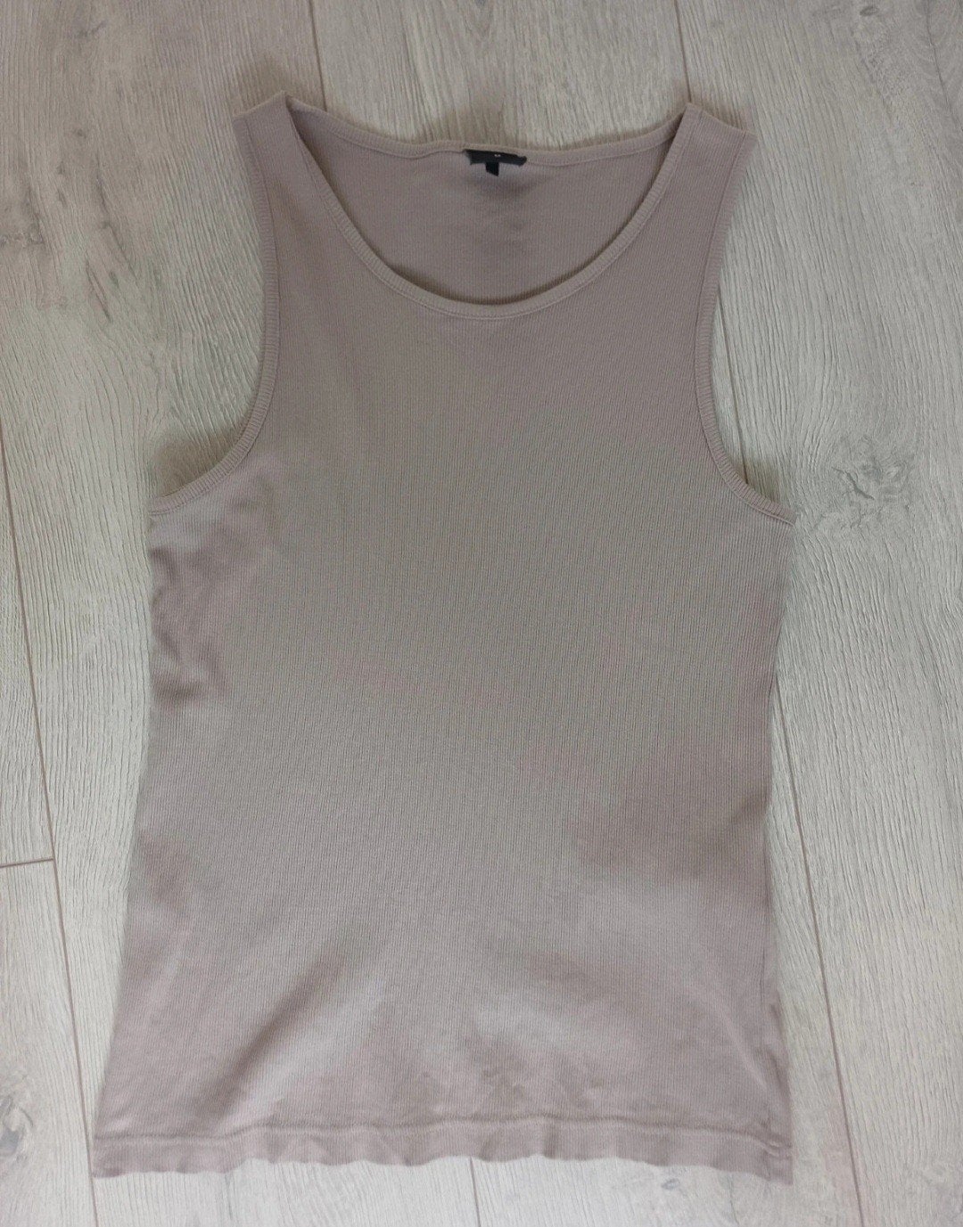 Ashes to Dust Rib Tanktop Maat M - Zo goed als nieuw, Maat 48/50 (M), Beige, Ashes to dust, Ophalen of Verzenden
