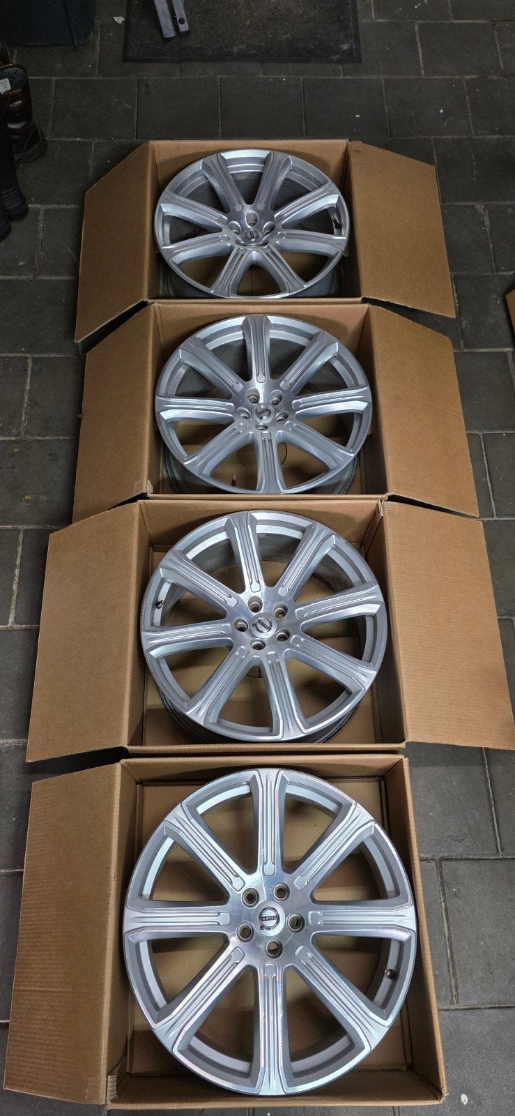 21" XC90 velgen, Auto-onderdelen, Banden en Velgen, Ophalen, Gebruikt, Velg(en), 21 inch