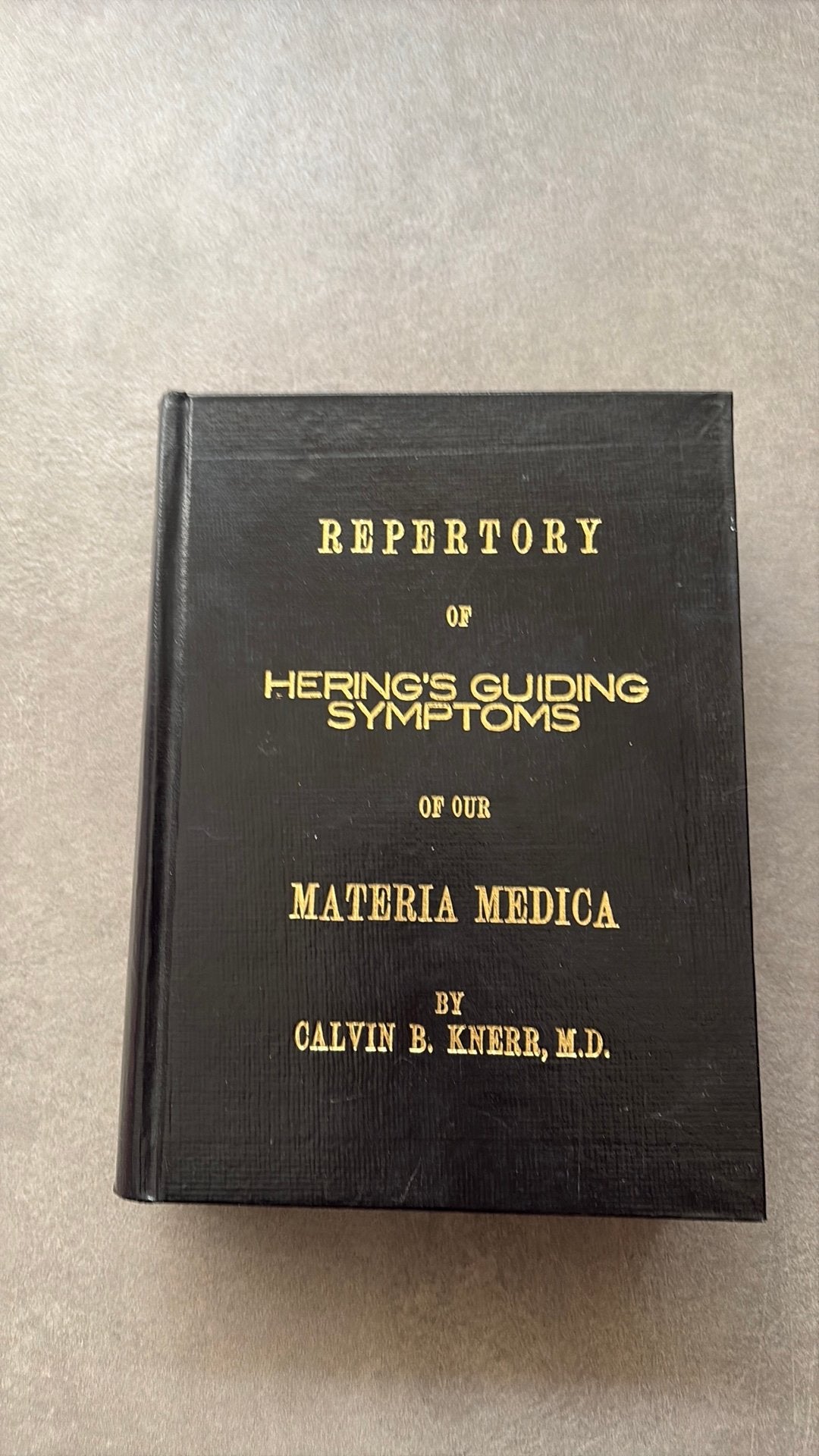 Repertory of Hering’s guiding symptoms / materica medica, Boeken, Godsdienst en Theologie, Ophalen, Zo goed als nieuw, Calvin B Knerr