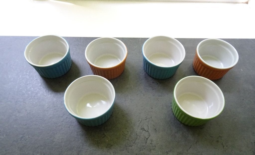 6 mooie pudding schaaltje., Huis en Inrichting, Nieuw, Ophalen of Verzenden, Schaal of Schalen, Overige stijlen