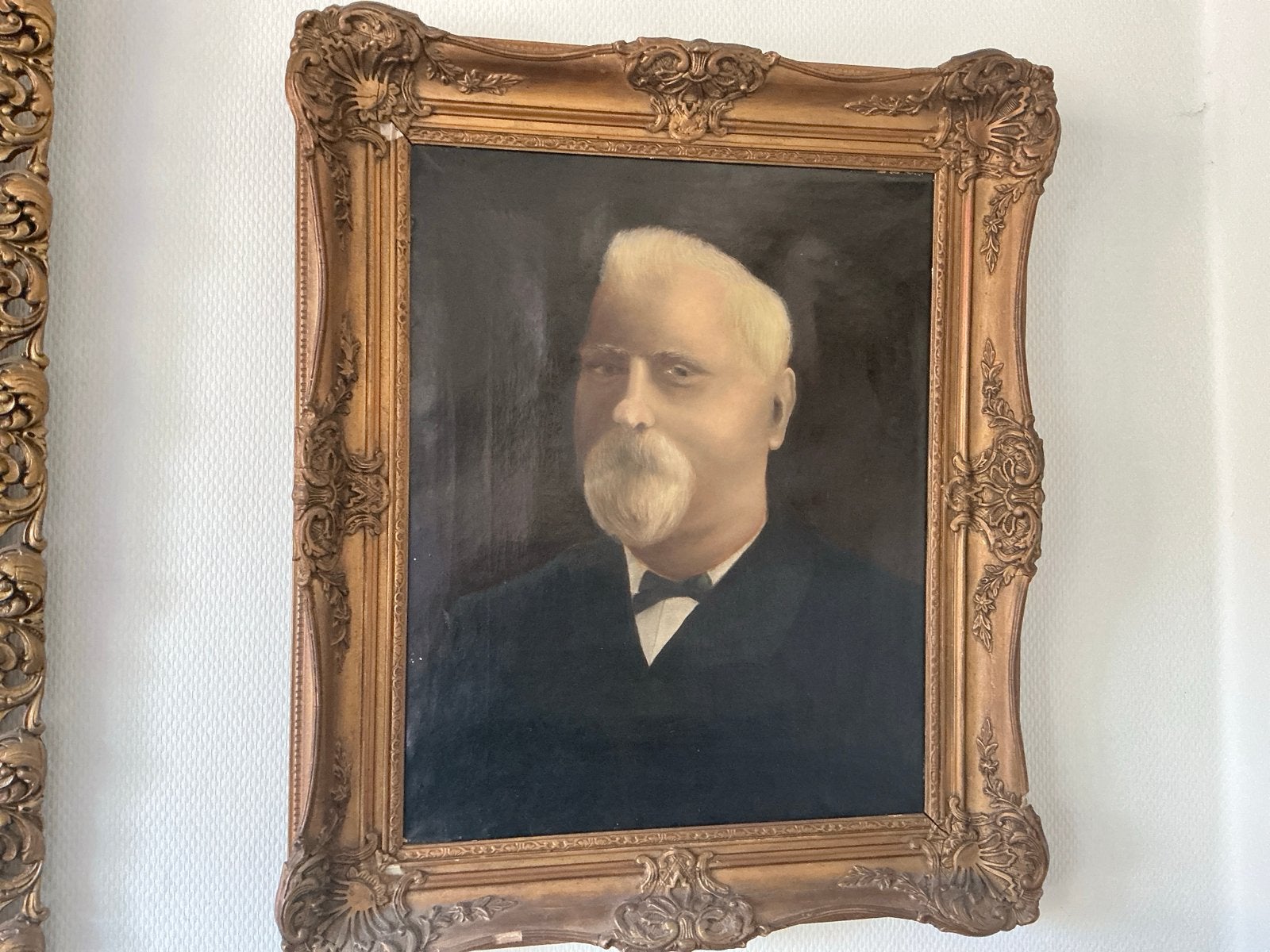 Portret Heinrich Baars door Otto Eerelmans, Antiek en Kunst, Doek, Portret of Personen, Realistisch, Ophalen of Verzenden