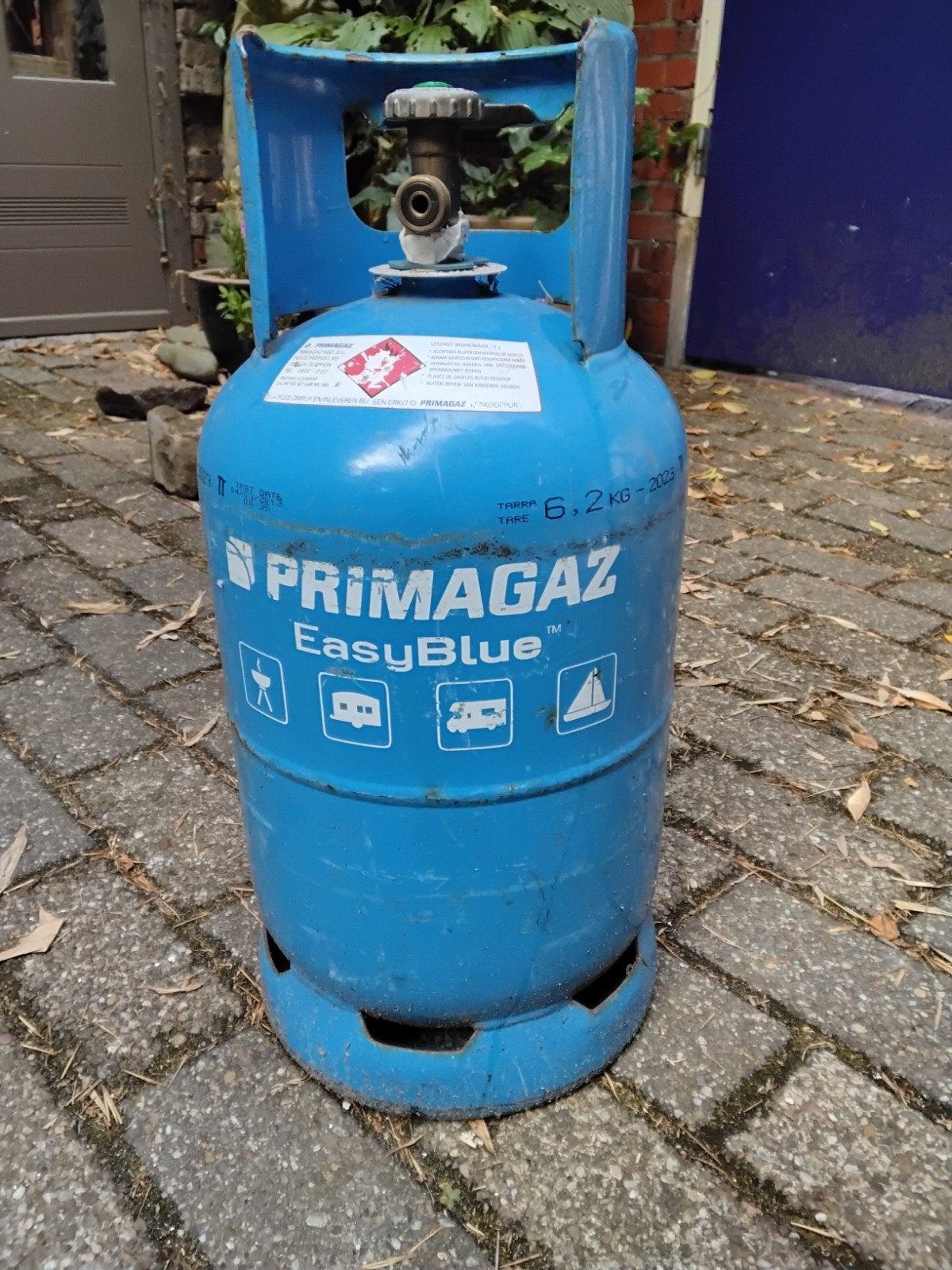 gasfles 6 kg shell, Ophalen of Verzenden