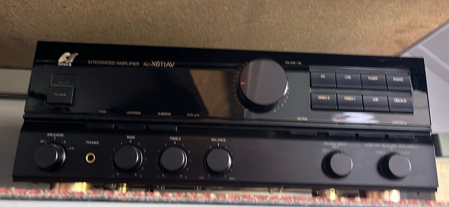 Sansui au x611av, Ophalen of Verzenden, Zo goed als nieuw, Minder dan 60 watt, Overige merken