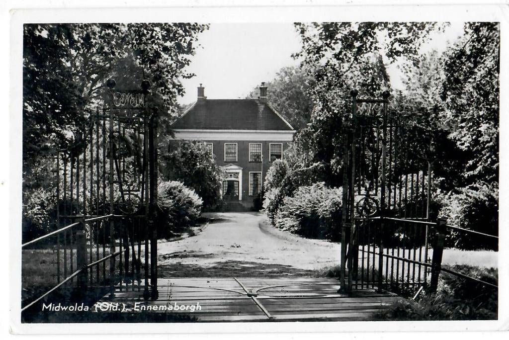 Midwolda (Old) - Ennemaborgh, Verzenden, 1940 tot 1960, Ongelopen, Groningen