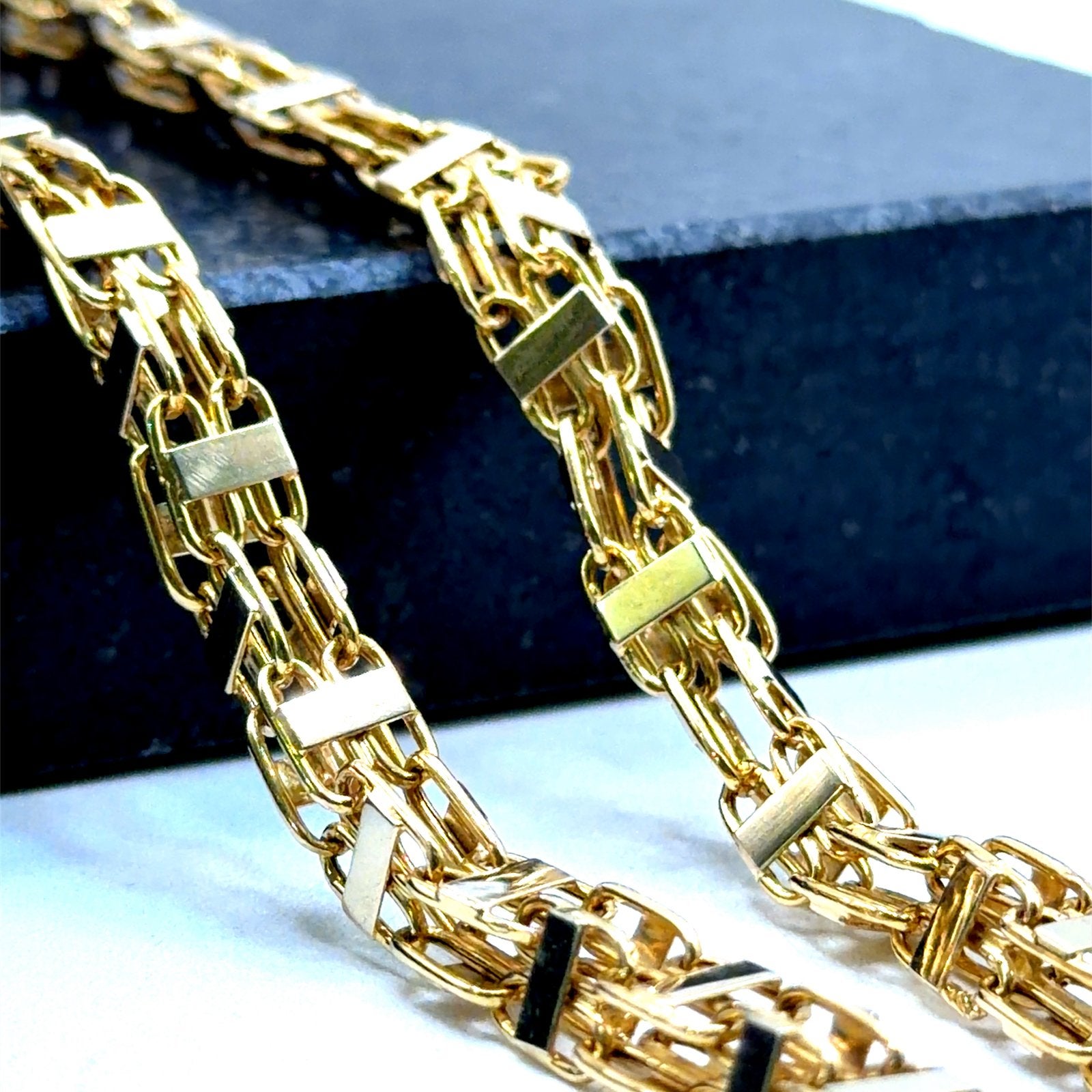 Gouden Magnum ketting 18karaat, W, Nieuw, Ophalen of Verzenden, W