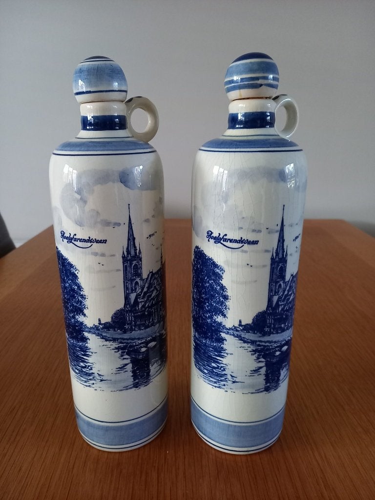Delfts blauwe kruiken., Ophalen