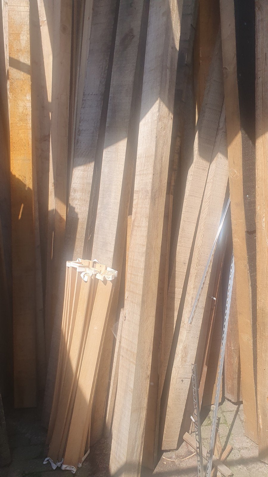 Beuken hout  10 stuks, Doe-het-zelf en Verbouw, Hout en Planken, Ophalen of Verzenden, Plank, 50 mm of meer, Minder dan 200 cm