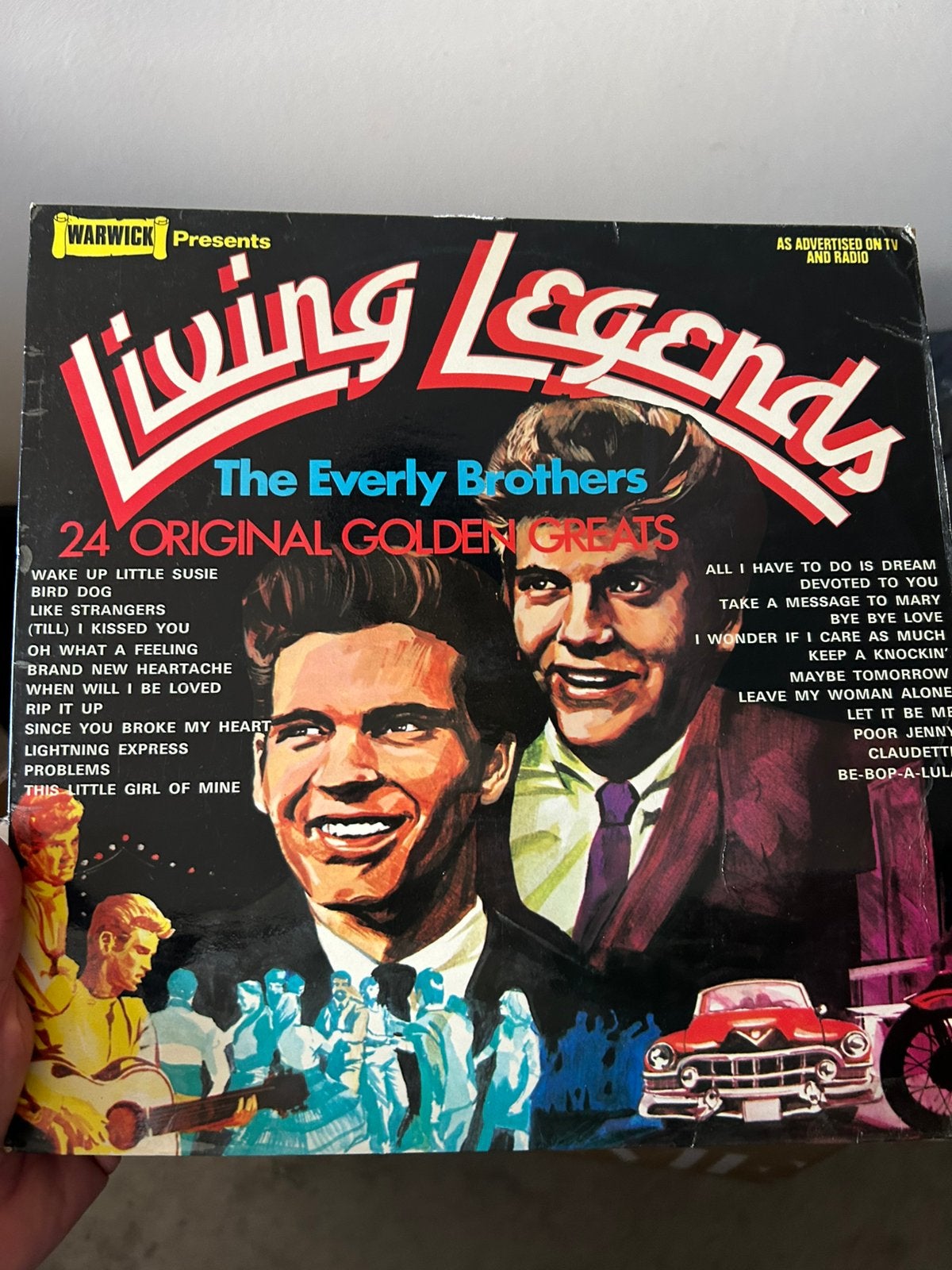 Lp the Everly brothers, Cd's en Dvd's, Vinyl | Pop, Ophalen of Verzenden, Zo goed als nieuw, Overige formaten