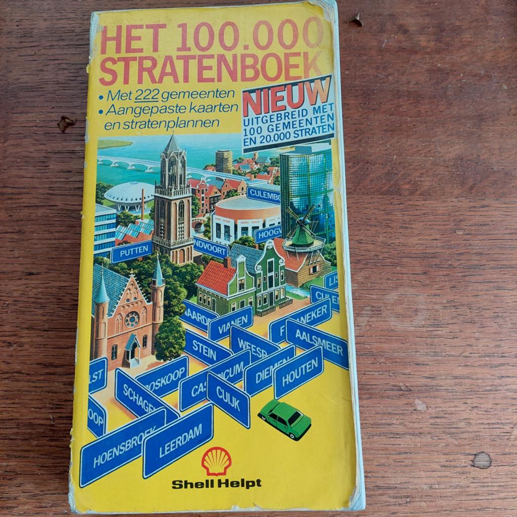 Het 100.000 stratenboek, Ophalen of Verzenden, Europa, Reisgids of -boek, Overige merken