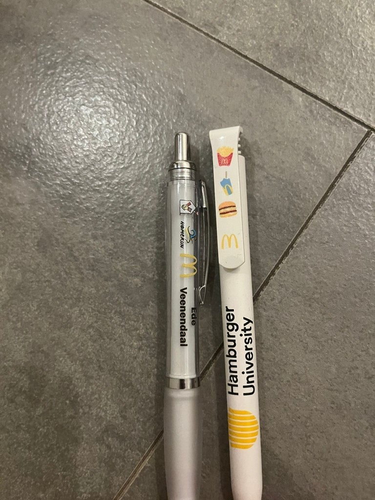 McDonald's Pennen, Overige merken, Balpen, Nieuw, Ophalen of Verzenden