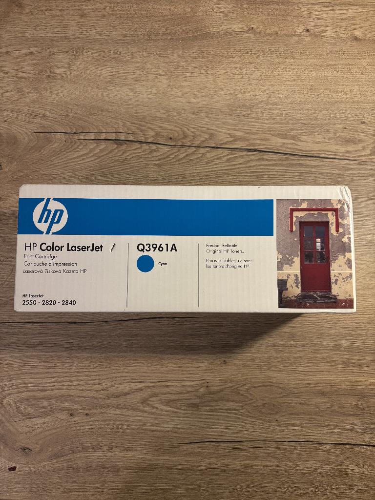 HP Toner Q3961A Cyan Origineel Nieuw LaserJet 2550 2820 2840, Ophalen of Verzenden, Nieuw, Toner, Hp
