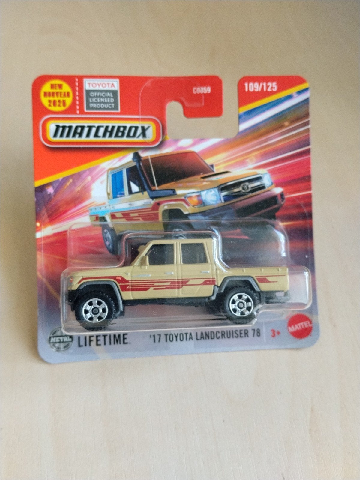Matchbox '17 Toyota landcruiser, Ophalen of Verzenden, Nieuw, Auto