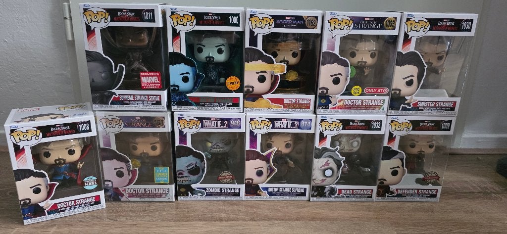 Funko Pop! Doctor Strange Collectie (11 stuks), Ophalen of Verzenden, Zo goed als nieuw