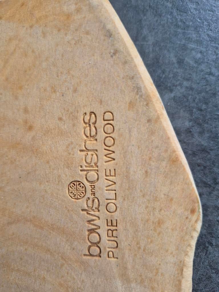 Olijfhouten plank - Bowls and Dishes, Ophalen of Verzenden, Gebruikt