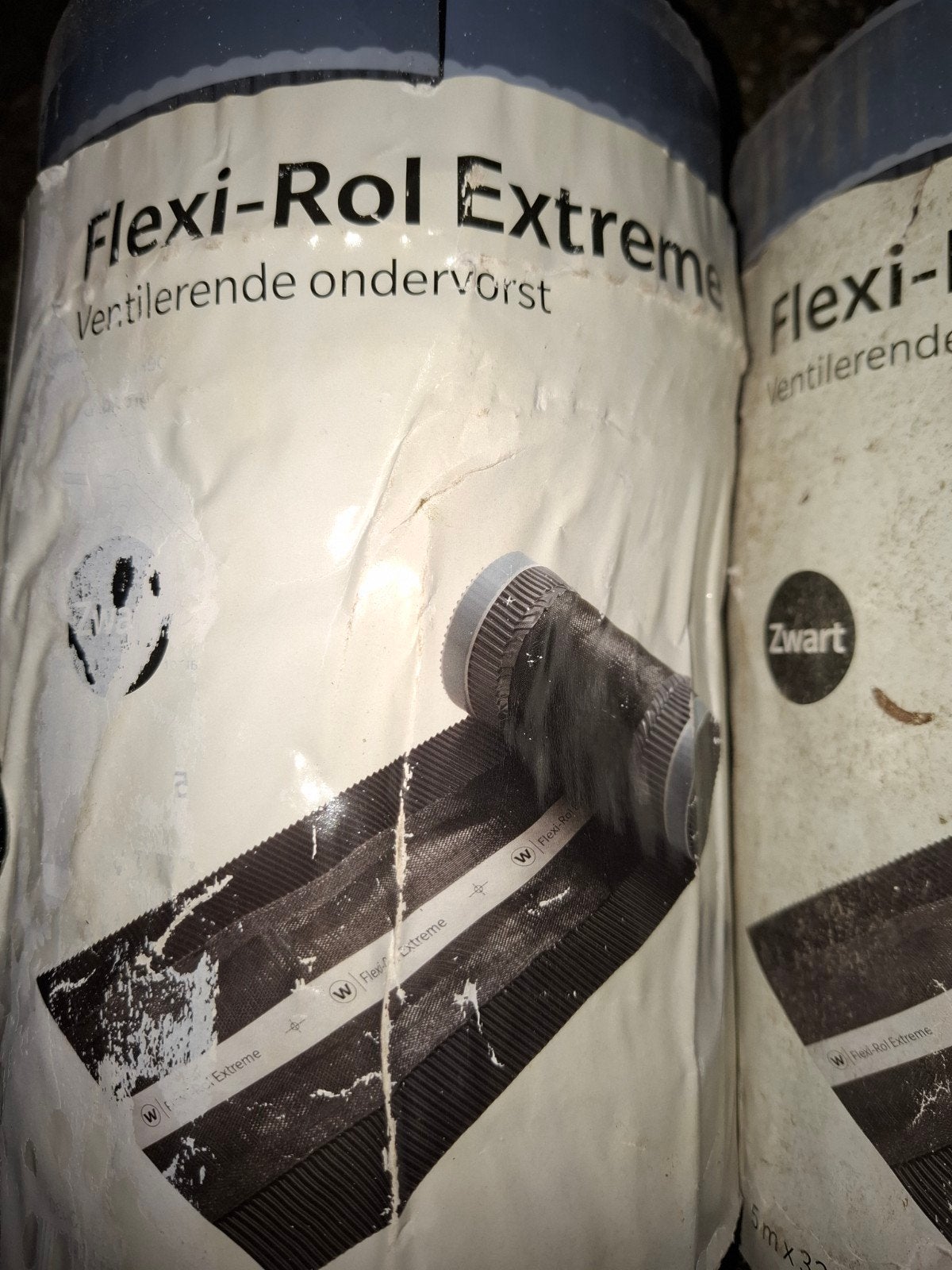 Ventilerende Ondervorst Flexi-Rol Extreme, Kunststof, Zwart, Overige typen, Nieuw