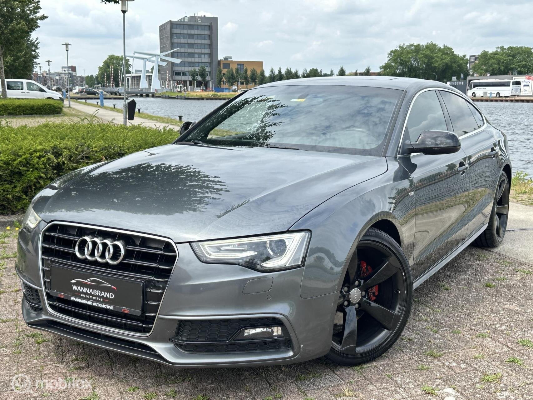 Audi A5 Sportback 1.8 TFSI S Edition | Automaat | Schuifdak, Auto's, Audi, Euro 5, Gebruikt, Zwart, 4 cilinders