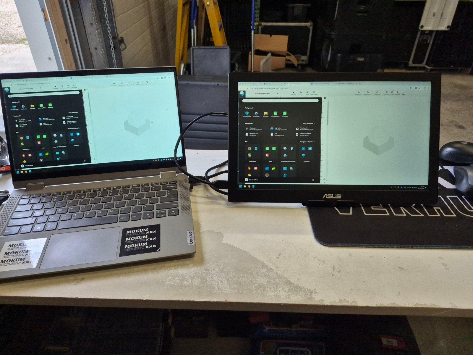 ASUS MB169B+ Draagbare Monitor - Full HD USB, Ophalen of Verzenden, Full HD, 60 Hz of minder, IPS