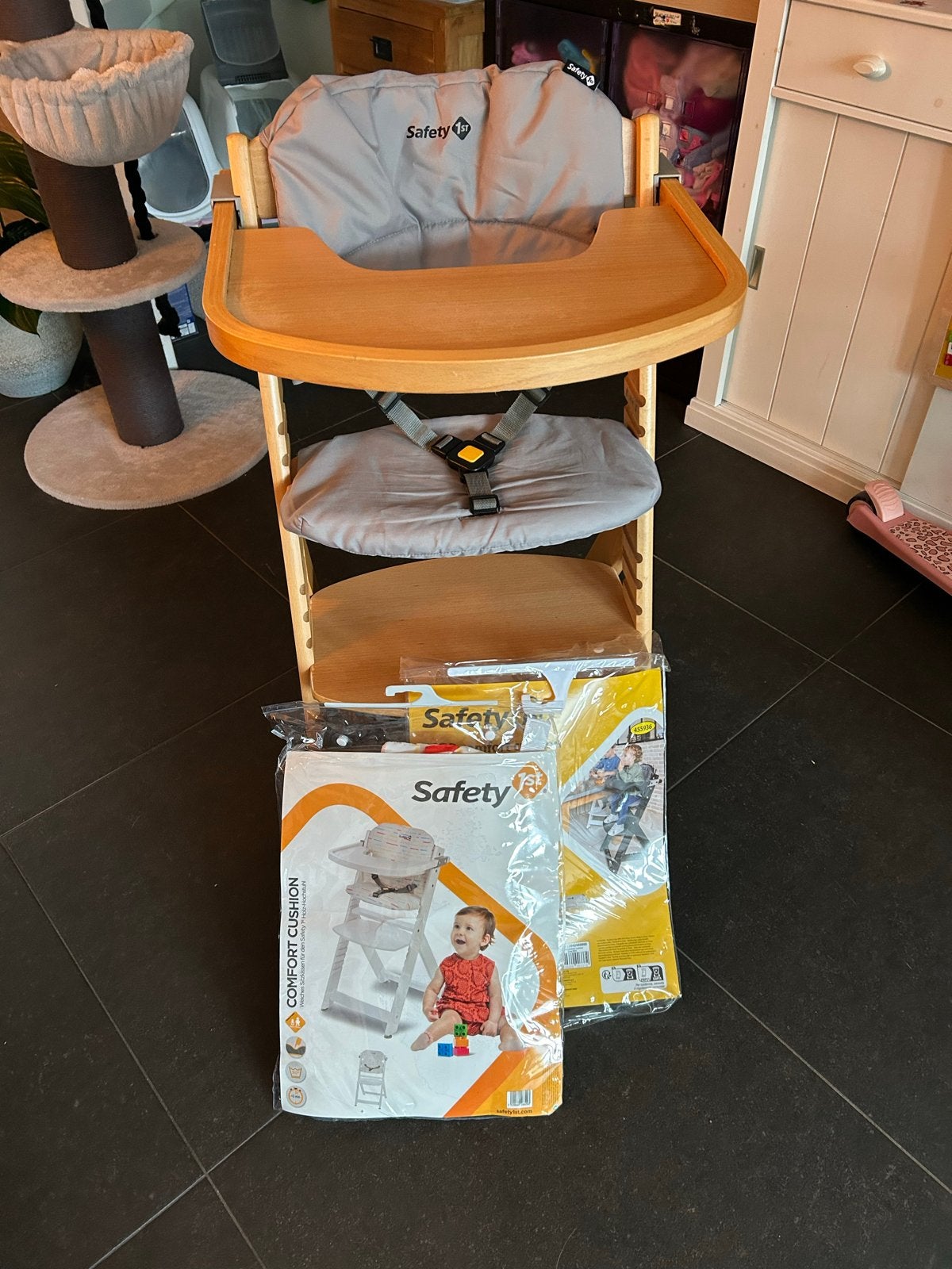 Safety 1st Timba meegroeistoel met kussens, Ophalen, Gebruikt, Meegroeistoel, Aanschuifbaar