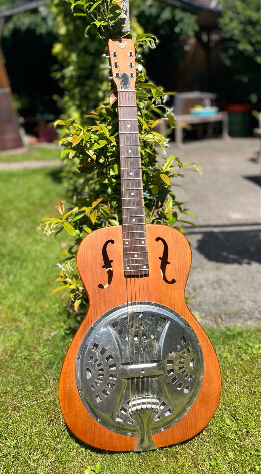 Dobro Hound Dog - Zo goed als nieuw, Ophalen of Verzenden, Zo goed als nieuw, Resonator- of Dobrogitaar