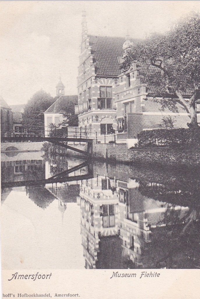 Amersfoort.  Museum Flehite - Oude Ansichtkaart. **, Ophalen of Verzenden, Voor 1920, Ongelopen, Utrecht