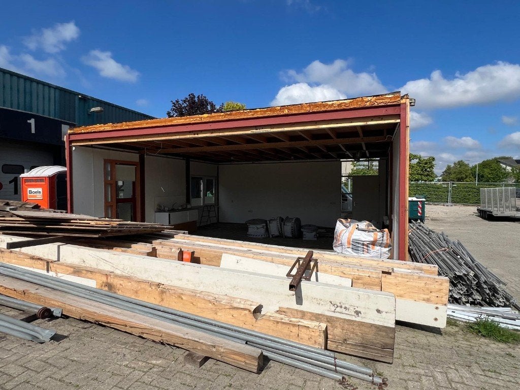 Woonunit/kantoorunit/bouwkeet, Ophalen, Gebruikt