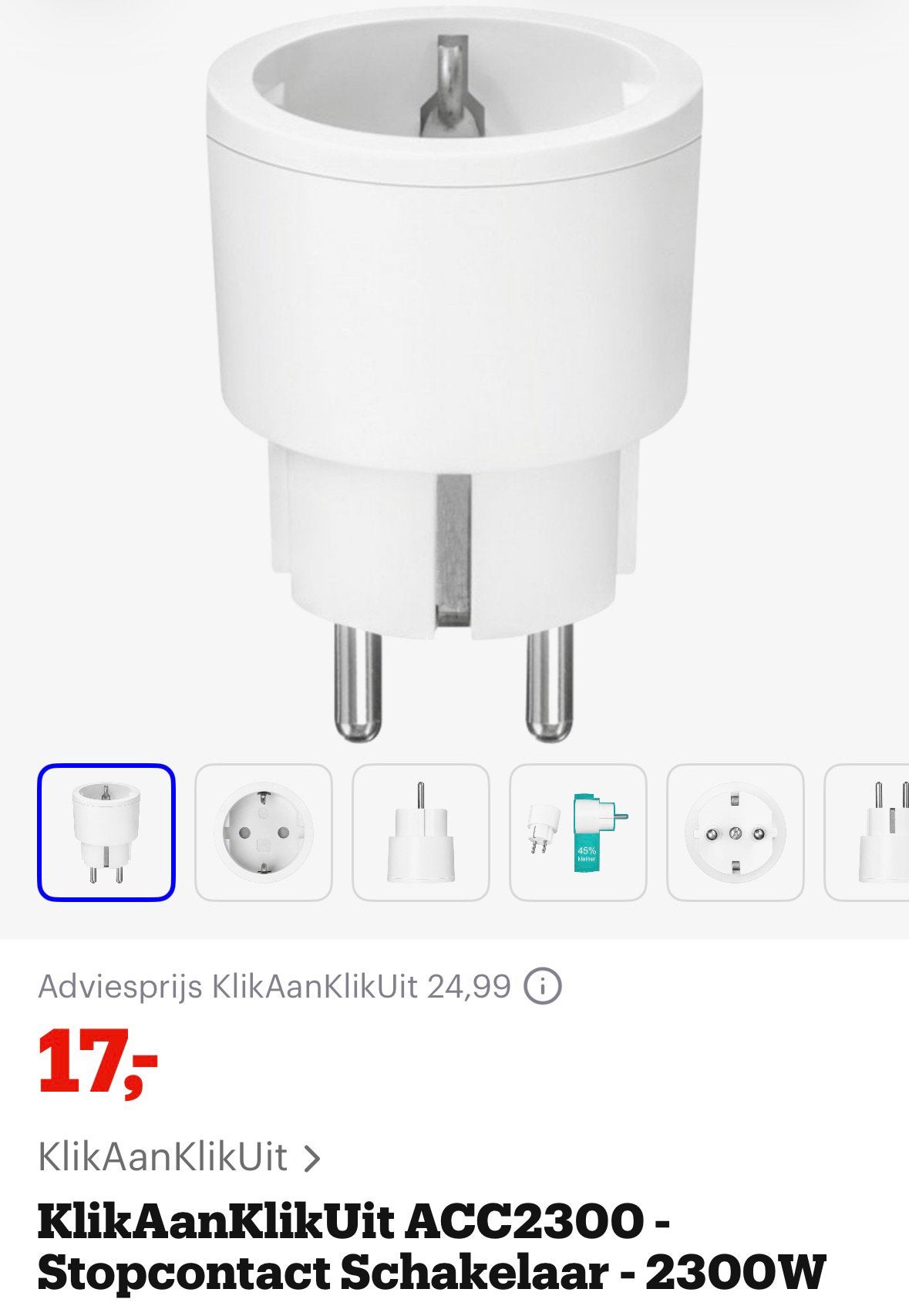 KlikAanKlikUit, Ophalen, Zo goed als nieuw