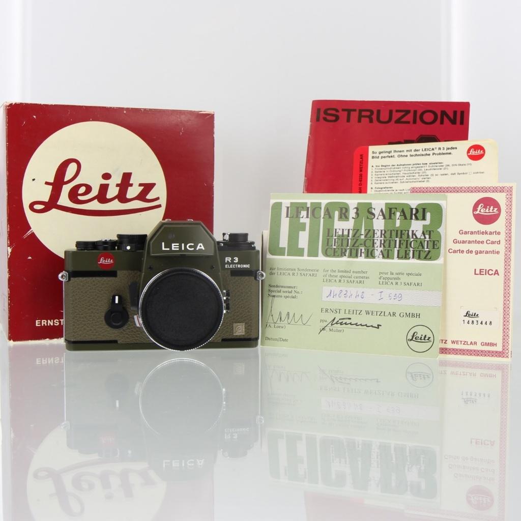 Rare Boxed Leica R3 electronic Safari body (10034), Ophalen of Verzenden, Compact, Leica