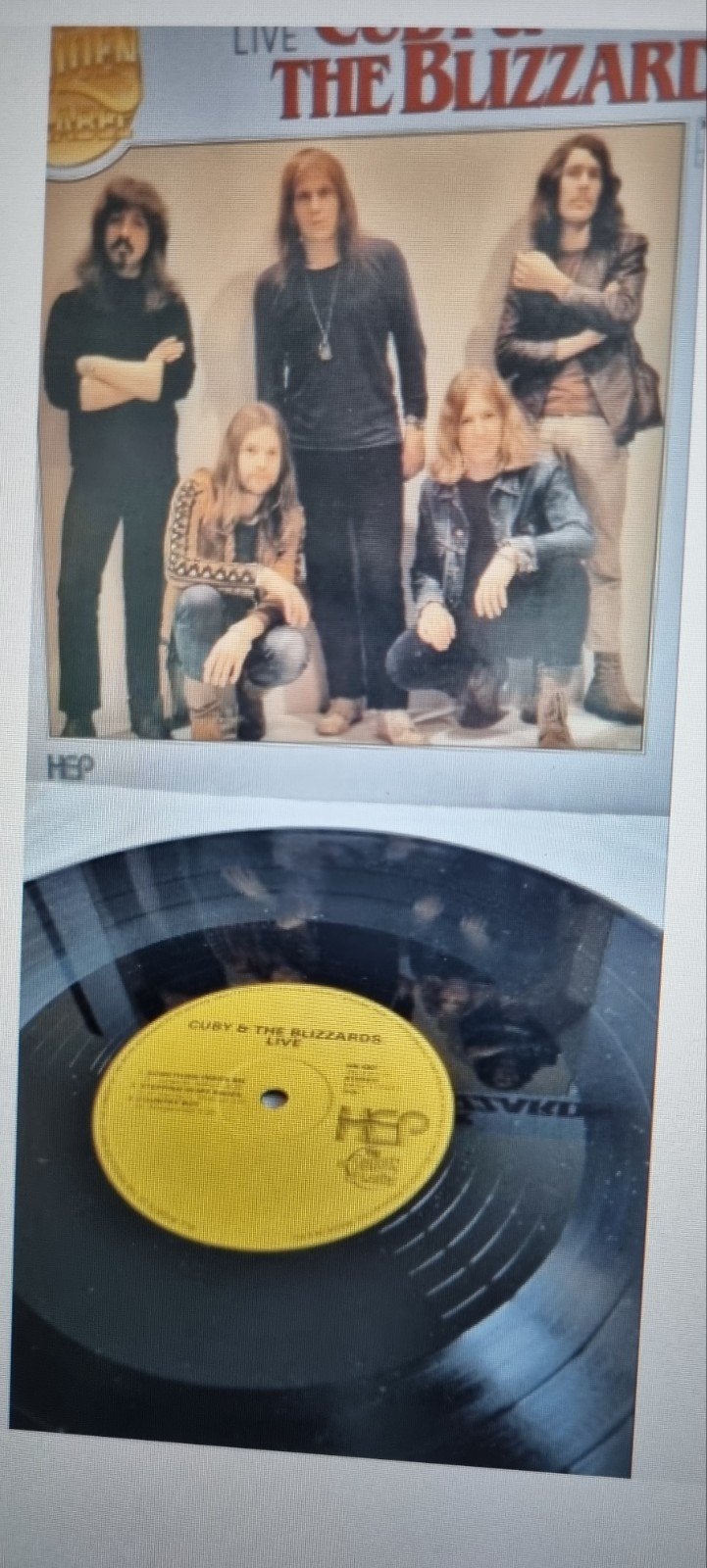 Cuby & The Blizzards - Live LP (In zeer goede staat), LP, Rock, Gebruikt, Ophalen of Verzenden
